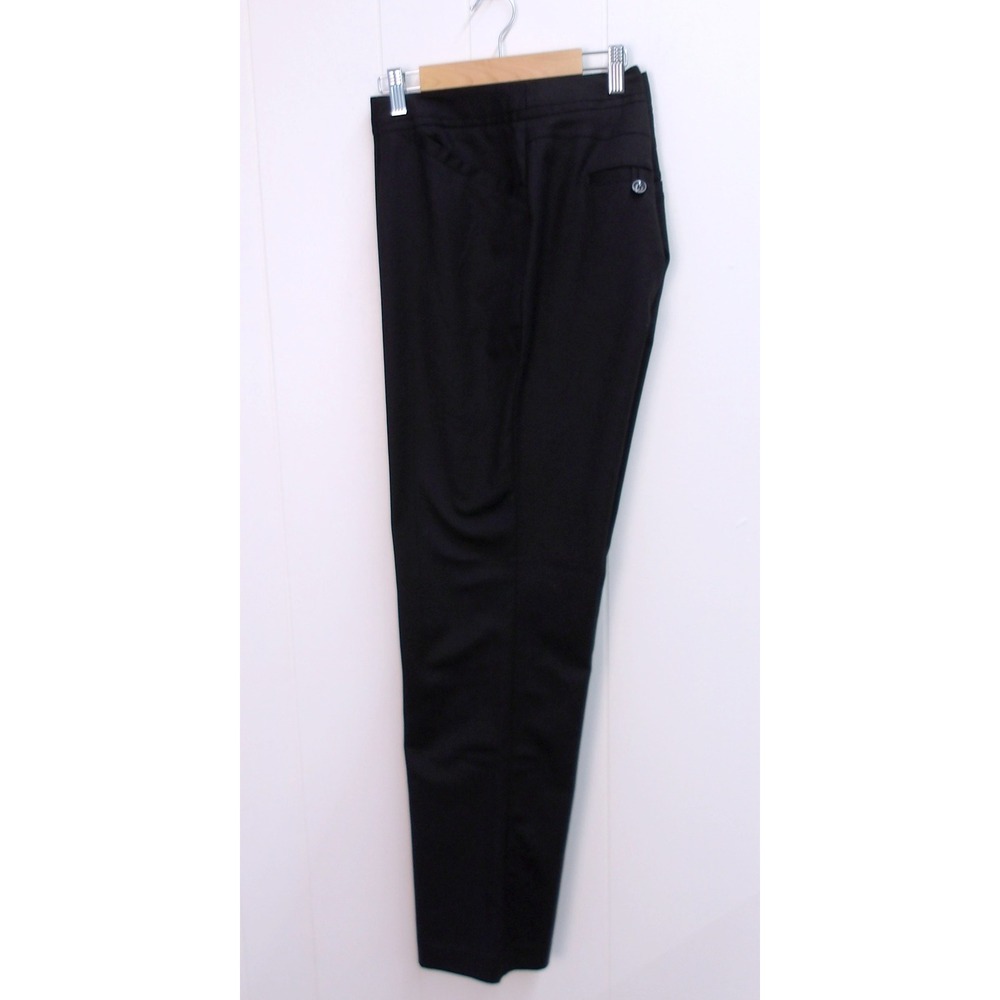 Rafaella Curvy Fit‎ Black Dress Pants Women's Size 12 Career Casual /#1048
